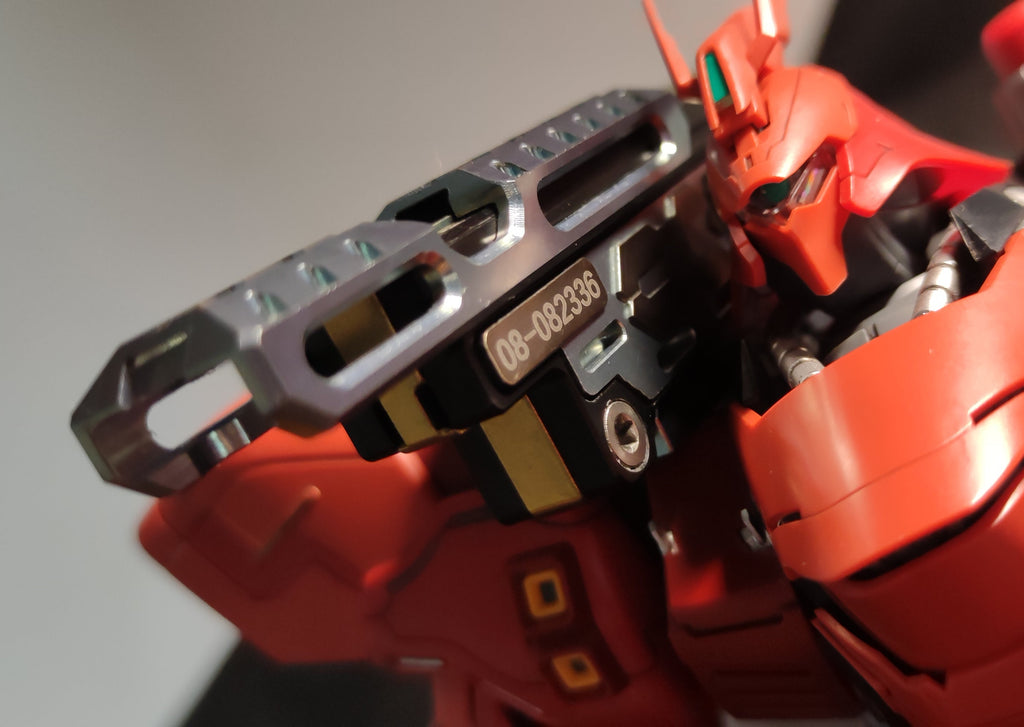 Titanium alloy material, CNC-machined, Iron Bone Storm.