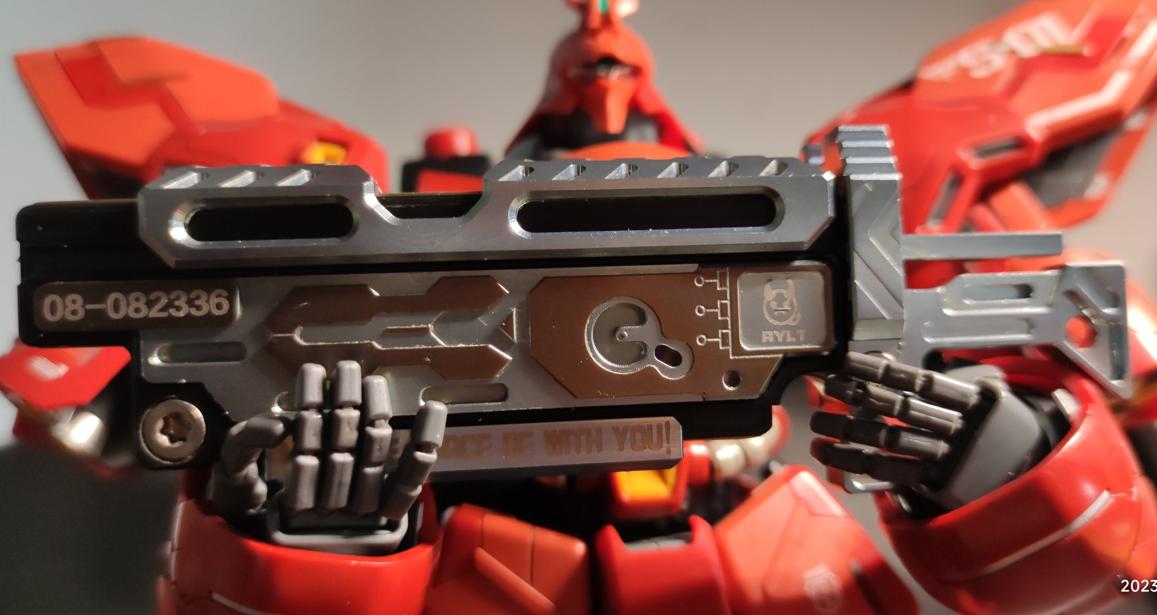 Titanium alloy material, CNC-machined, Iron Bone Storm.