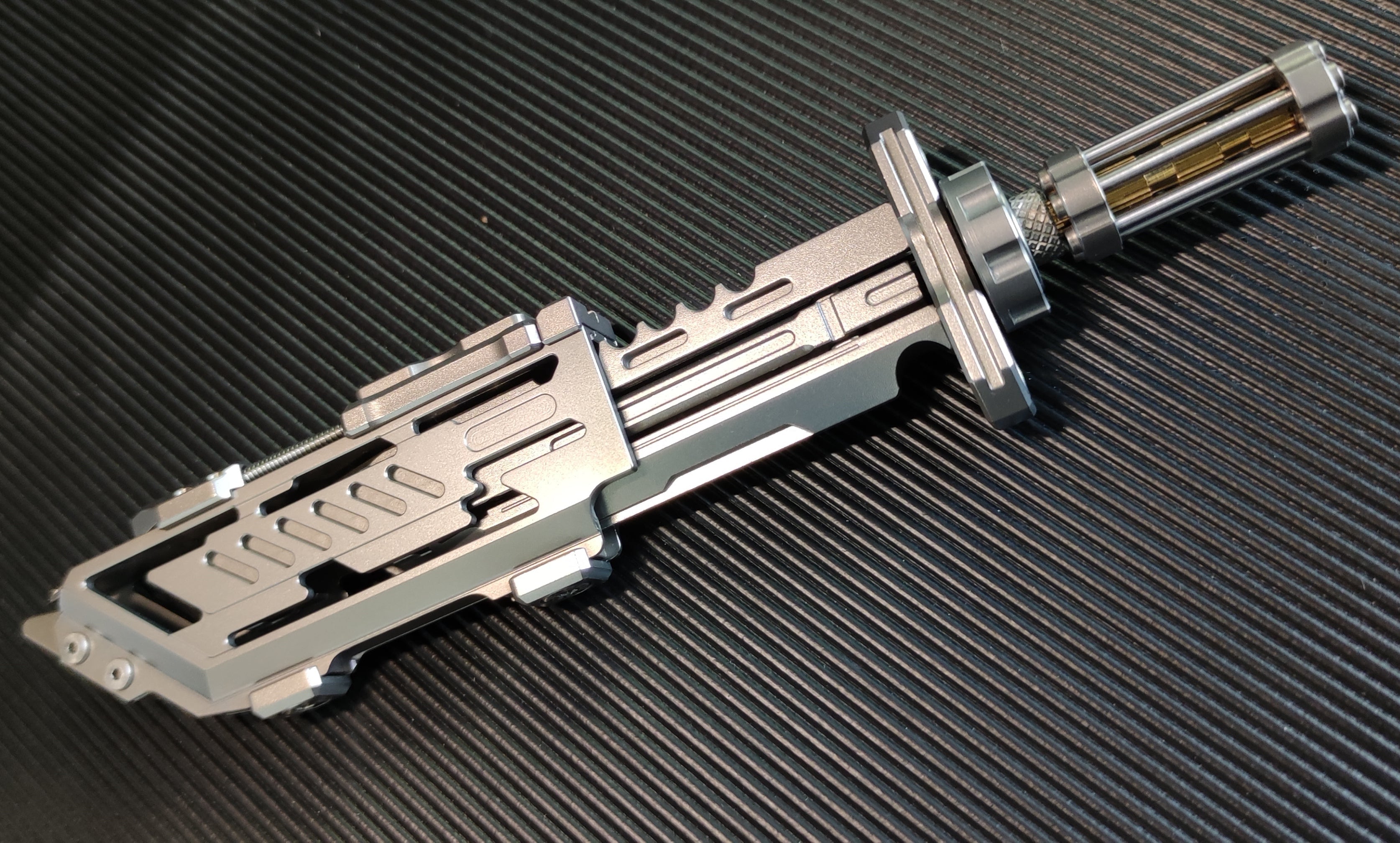 Titanium alloy, CNC machined, Iron Bone Thunder.