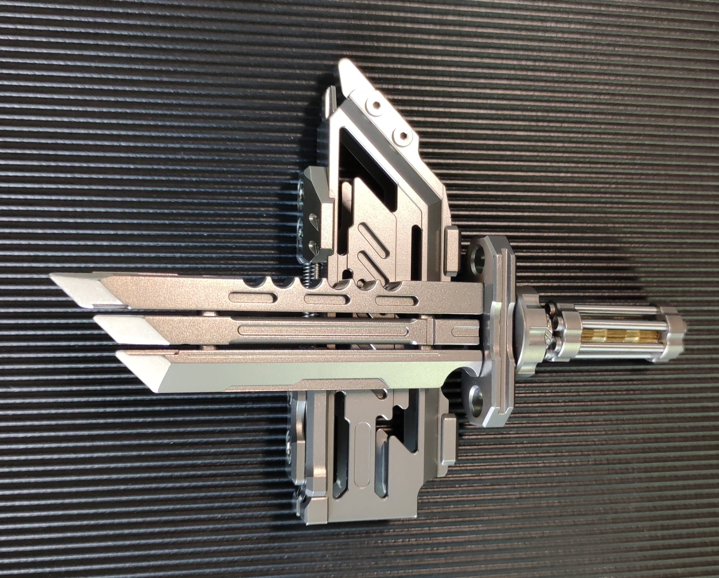 Titanium alloy, CNC machined, Iron Bone Thunder.