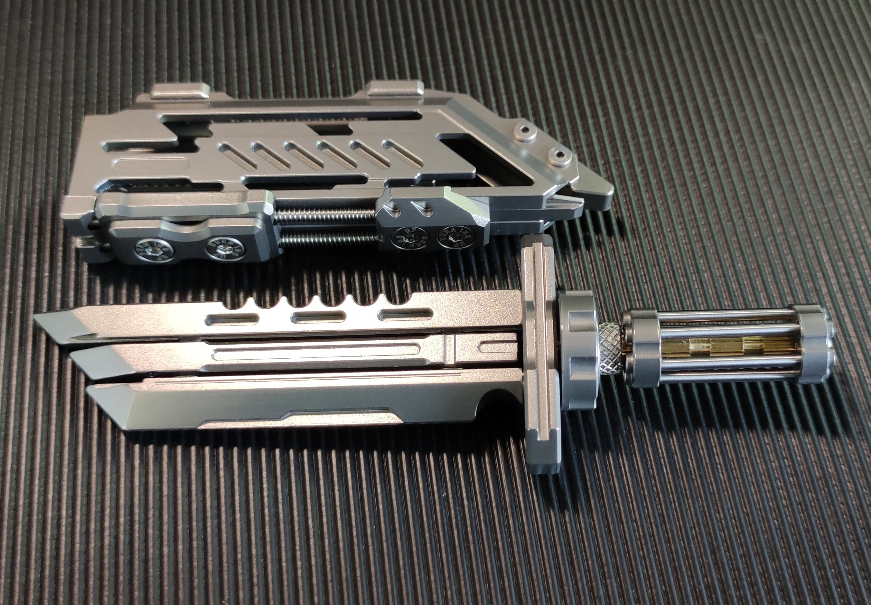 Titanium alloy, CNC machined, Iron Bone Thunder.