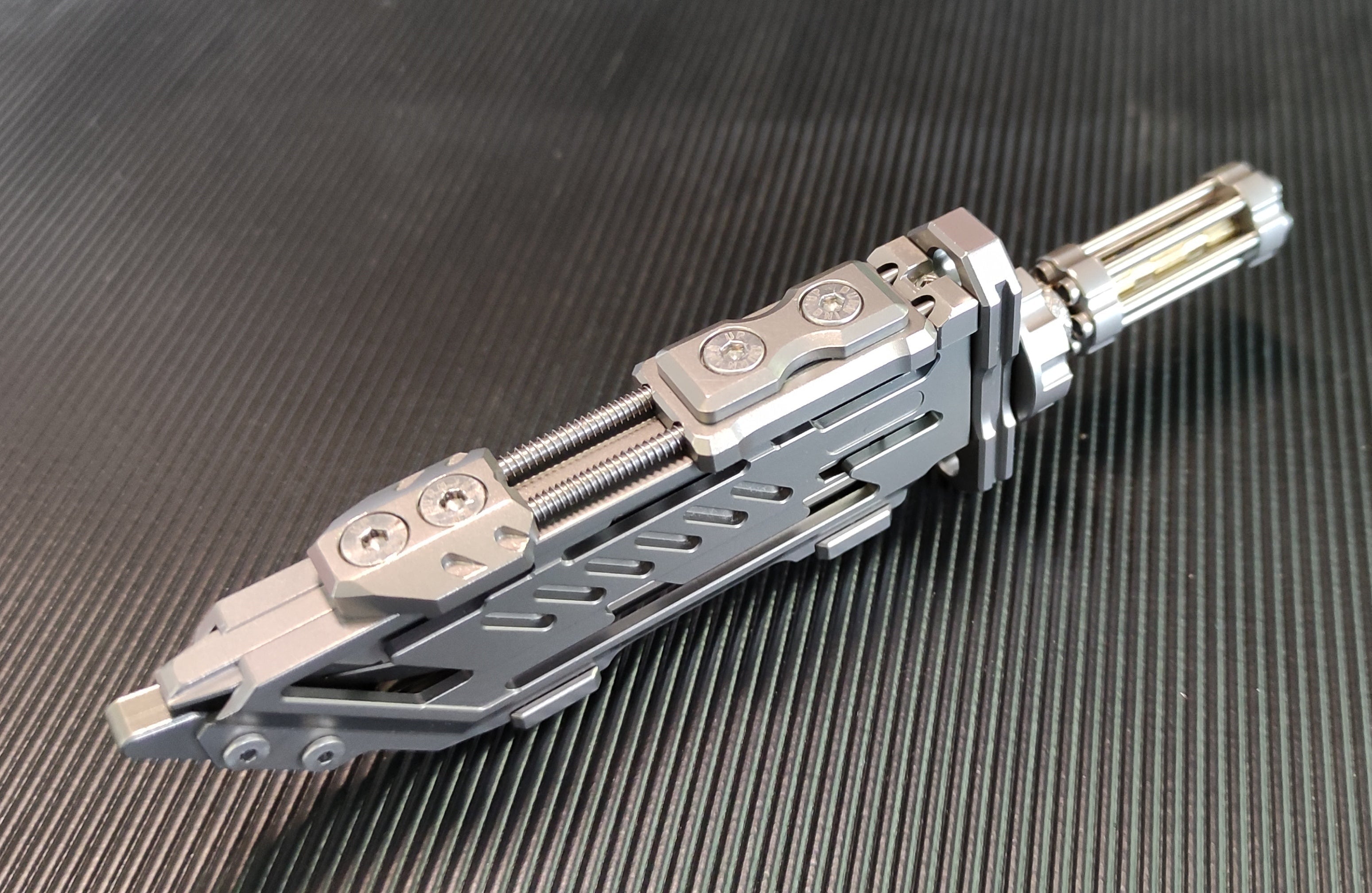 Titanium alloy, CNC machined, Iron Bone Thunder.