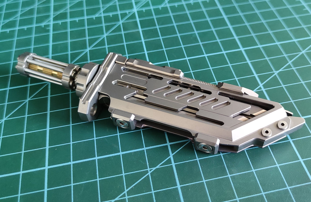 Titanium alloy, CNC machined, Iron Bone Thunder.