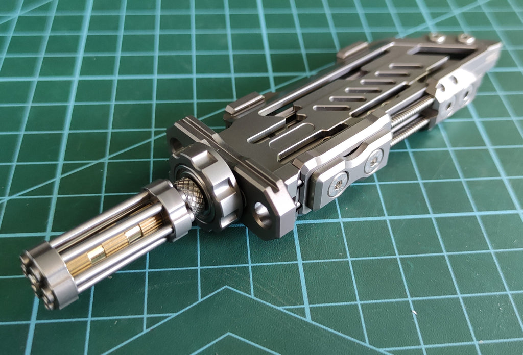 Titanium alloy, CNC machined, Iron Bone Thunder.