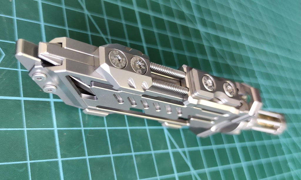 Titanium alloy, CNC machined, Iron Bone Thunder.