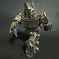Titanium alloy, CNC machined, Optimus Prime Junior.